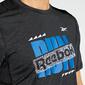 Reebok Activchill Athlete - Negra - Camiseta Running Hombre 