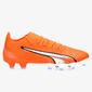 Puma Ultra Ag - Naranja - Botas Fútbol Mujer 