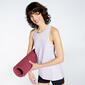 adidas Studio - Gris - Camiseta Yoga Mujer adidas Studio - Gris - Camiseta Yoga Mujer