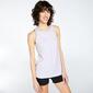 adidas Studio - Gris - Camiseta Yoga Mujer adidas Studio - Gris - Camiseta Yoga Mujer