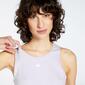 adidas Studio - Gris - Camiseta Yoga Mujer adidas Studio - Gris - Camiseta Yoga Mujer