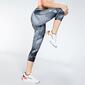 Reebok Workout Printed - Nero - Leggings Fitness Donna 