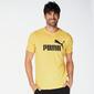 Camiseta Puma - Amarillo - Camiseta Hombre Camiseta Puma - Amarillo - Camiseta Hombre