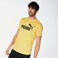 Camiseta Puma - Amarillo - Camiseta Hombre Camiseta Puma - Amarillo - Camiseta Hombre