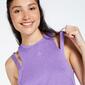 adidas Essentials - Mauve - T-shirt Fitness Femme adidas Essentials - Mauve - T-shirt Fitness Femme