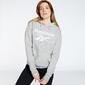 Reebok Biglogo - Grigio - Felpa Cappuccio Donna Reebok Biglogo - Grigio - Felpa Cappuccio Donna