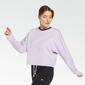 Felpa Reebok - Malva - Felpa Donna Felpa Reebok - Malva - Felpa Donna