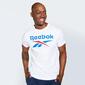 Maglietta Reebok - Bianco - Maglietta Uomo Maglietta Reebok - Bianco - Maglietta Uomo