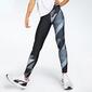 Reebok Printed - Negro - Mallas Running Mujer Reebok Printed - Negro - Mallas Running Mujer
