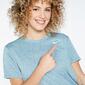 Nike Legend - Azul - Camiseta Running Mujer 