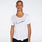 Nike Swosh - Blanco - Camiseta Running Mujer 
