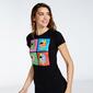 T-shirt Silver - Nero - T-shirt Donna T-shirt Silver - Nero - T-shirt Donna
