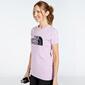 The North Face Easy - Morado - Camiseta Mujer The North Face Easy - Morado - Camiseta Mujer