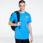 The North Face Red - Azul - Camiseta Hombre 