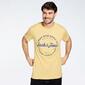 Camiseta Jack & Jones - Amarillo - Camiseta Hombre Camiseta Jack & Jones - Amarillo - Camiseta Hombre