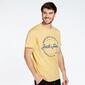 Camiseta Jack & Jones - Amarillo - Camiseta Hombre Camiseta Jack & Jones - Amarillo - Camiseta Hombre