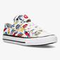 Converse Chuck Taylor All Star - Blanco - Zapatillas Velcro Niño Converse Chuck Taylor All Star - Blanco - Zapatillas Velcro Niño