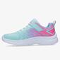 Skechers Go Run 650 - Celeste - Scarpe Velcro Bambina Skechers Go Run 650 - Celeste - Scarpe Velcro Bambina