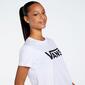 Vans Logo - Blanc - T-shirt Femme Vans Logo - Blanc - T-shirt Femme