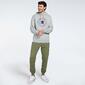 Converse All Star - Gris - Sudadera Capucha Hombre Converse All Star - Gris - Sudadera Capucha Hombre