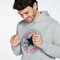 Converse All Star - Gris - Sudadera Capucha Hombre Converse All Star - Gris - Sudadera Capucha Hombre