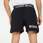 Pantalón Tenis Bjorn Borg - Negro - Pantalón Corto Hombre 