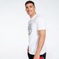 Napapijri Bollo - Blanco - Camiseta Hombre Napapijri Bollo - Blanco - Camiseta Hombre