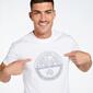 Napapijri Bollo - Blanco - Camiseta Hombre Napapijri Bollo - Blanco - Camiseta Hombre