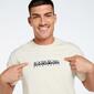 Napapijri Box - Beige - Camiseta Hombre Napapijri Box - Beige - Camiseta Hombre