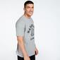Napapijri Quito - Gris - Camiseta Hombre Napapijri Quito - Gris - Camiseta Hombre