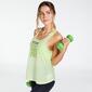 Doone Supportive - Verde - Camiseta Fitness Mujer 