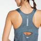 Ipso Combi - Gris - Camiseta Running Mujer Ipso Combi - Gris - Camiseta Running Mujer