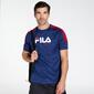T-shirt Fila - Blu Navy - T-shirt Tennis Uomo 