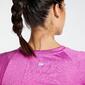 Ipso Combi - Fucsia - Camiseta Running Mujer 
