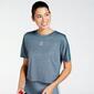Ipso Combi - Gris - Camiseta Running Mujer Ipso Combi - Gris - Camiseta Running Mujer