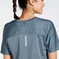 Ipso Combi - Gris - Camiseta Running Mujer Ipso Combi - Gris - Camiseta Running Mujer