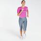 Ipso Combi - Fucsia - Camiseta Running Mujer Ipso Combi - Fucsia - Camiseta Running Mujer