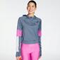 Ipso Combi - Gris - Sudadera Running Mujer Ipso Combi - Gris - Sudadera Running Mujer