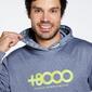 +8000 Adulo - Grigio - Felpa Trekking Uomo +8000 Adulo - Grigio - Felpa Trekking Uomo