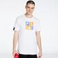 T-shirt Homem - Branco - T-shirt Montanha Homem 
