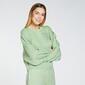 Silver Varsity - Verde - Sudadera Mujer Silver Varsity - Verde - Sudadera Mujer