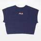 T-shirt Fila - Blu Navy - T-shirt Palestra Bambina 