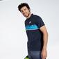 Bullpadel Agape - Blu - Polo Padel Uomo Bullpadel Agape - Blu - Polo Padel Uomo