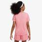 Nike One - Rosa - Camiseta Gym Niña 