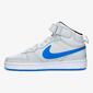Nike Court Borough - Grigio - Scarpe Alte Bambino Nike Court Borough - Grigio - Scarpe Alte Bambino