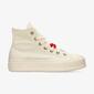 Converse Chuck Taylor All Star - Blanco - Zapatillas Altas Mujer 