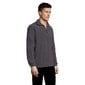 Sweatshirt Unisex Fleece Half Zip  Ness - Antracite 