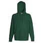 Sudadera Con Capucha Fruit Of The Loom 240 Gsm - Verde Oscuro 