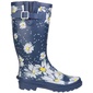 Galochas Burghley Cotswold - Amarelo/Azul 