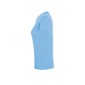Camiseta Regent Fit Fitted Crewneck Para Mulheres - Azul Claro - España 